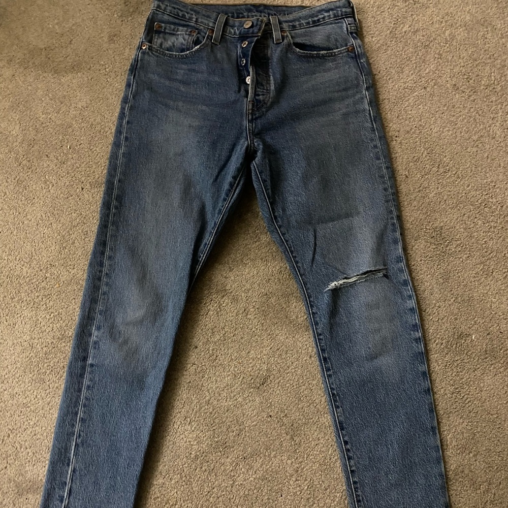 Levi denim 501, straight pants
